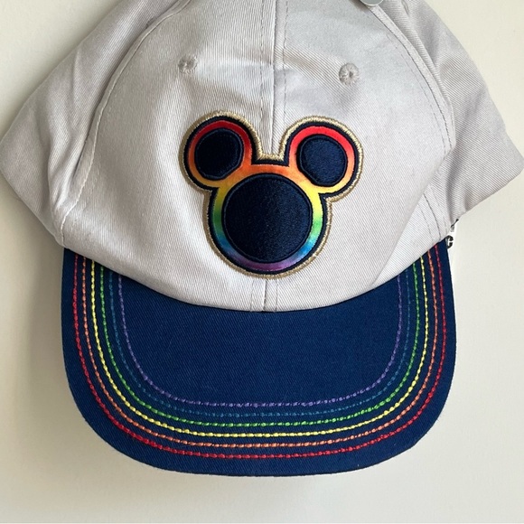 Disney PRIDE Mickey Mouse Hat NWT - Picture 1 of 4